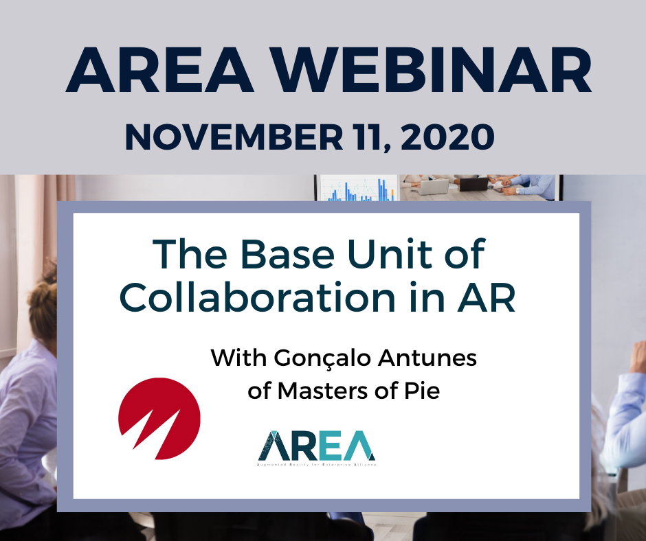 AREA Thought Leaders Network | Masters of Pie – The Base Unit of Collaboration in AR