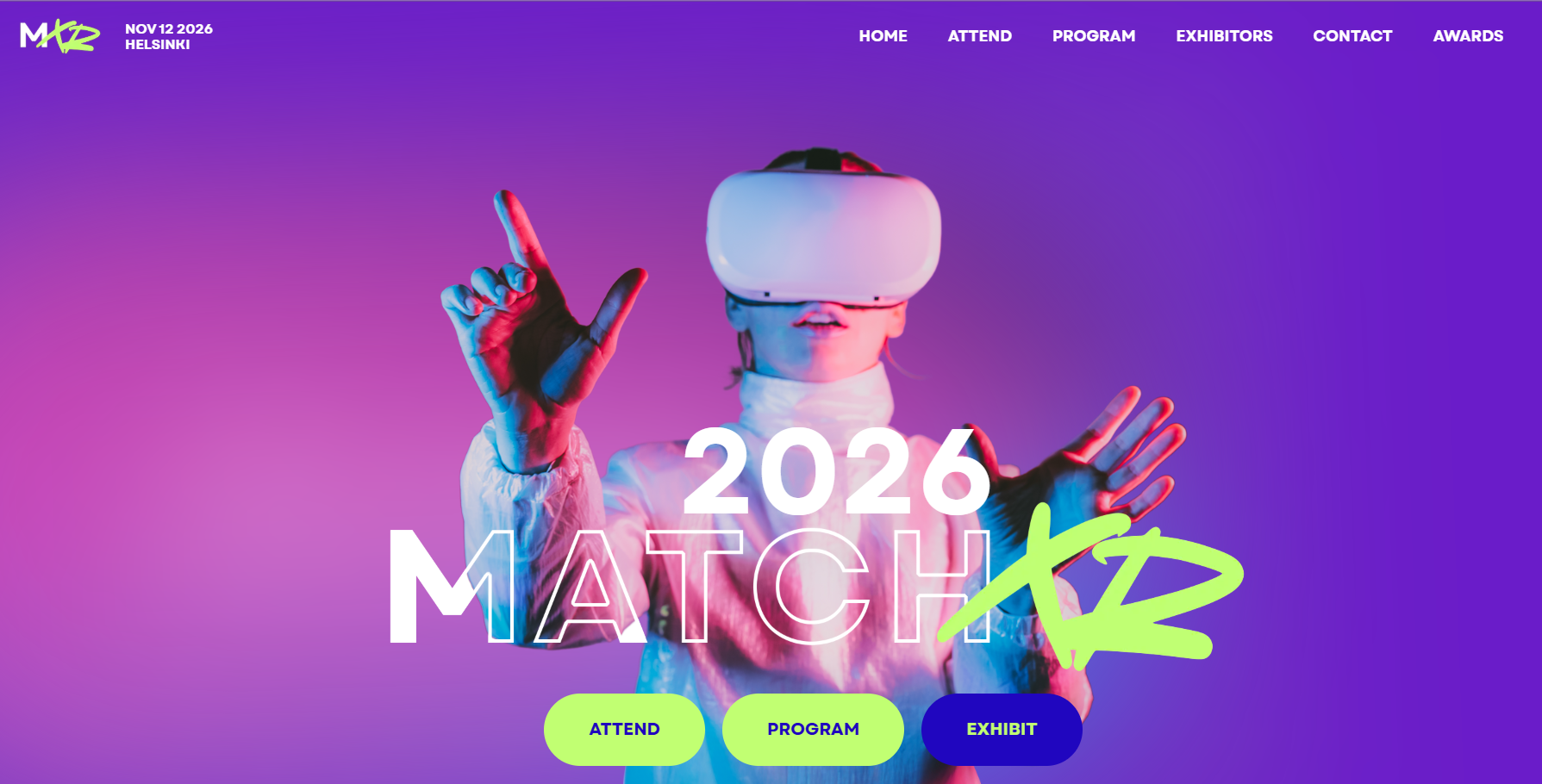 MatchXR 2026